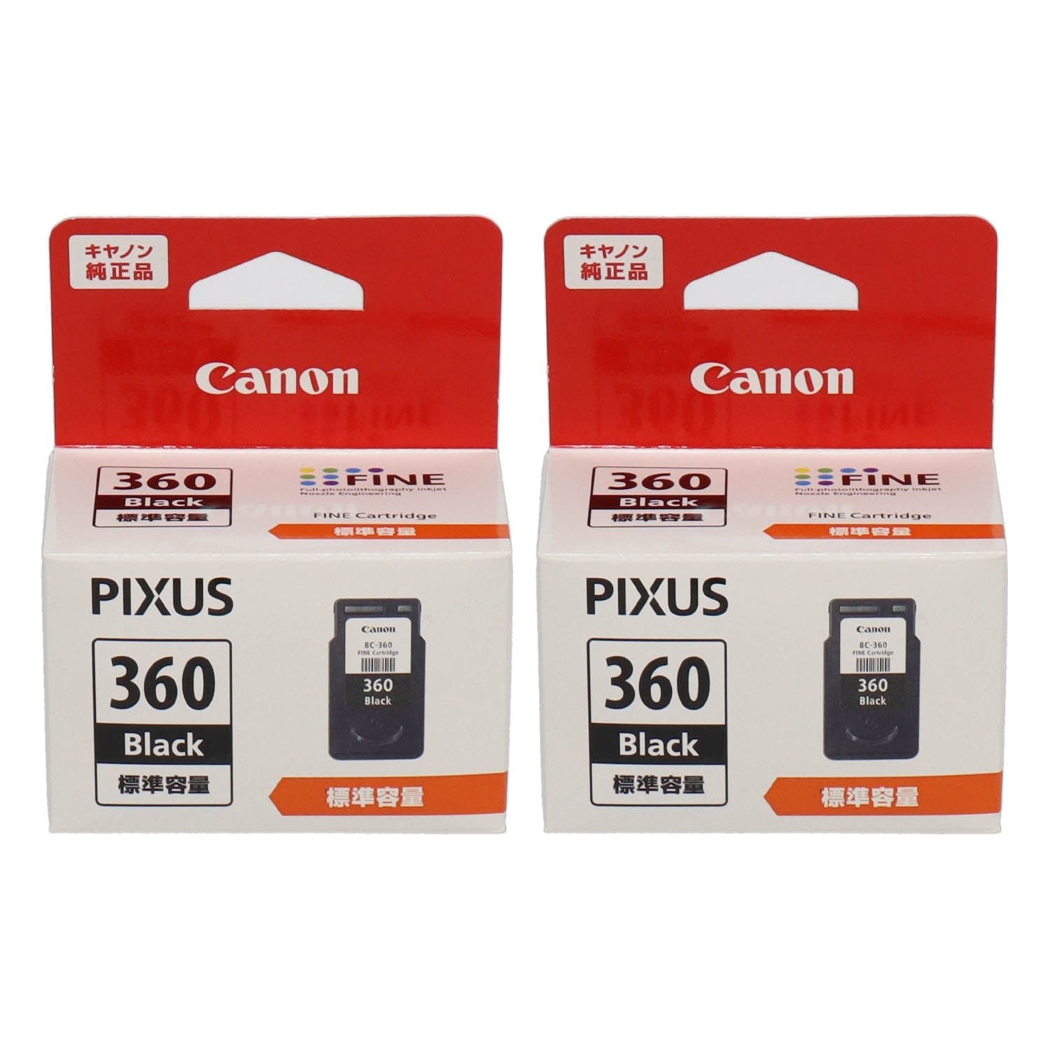 素晴らしい品質 XL Canon 2個セット BC-360 各1個 事務・店舗用品