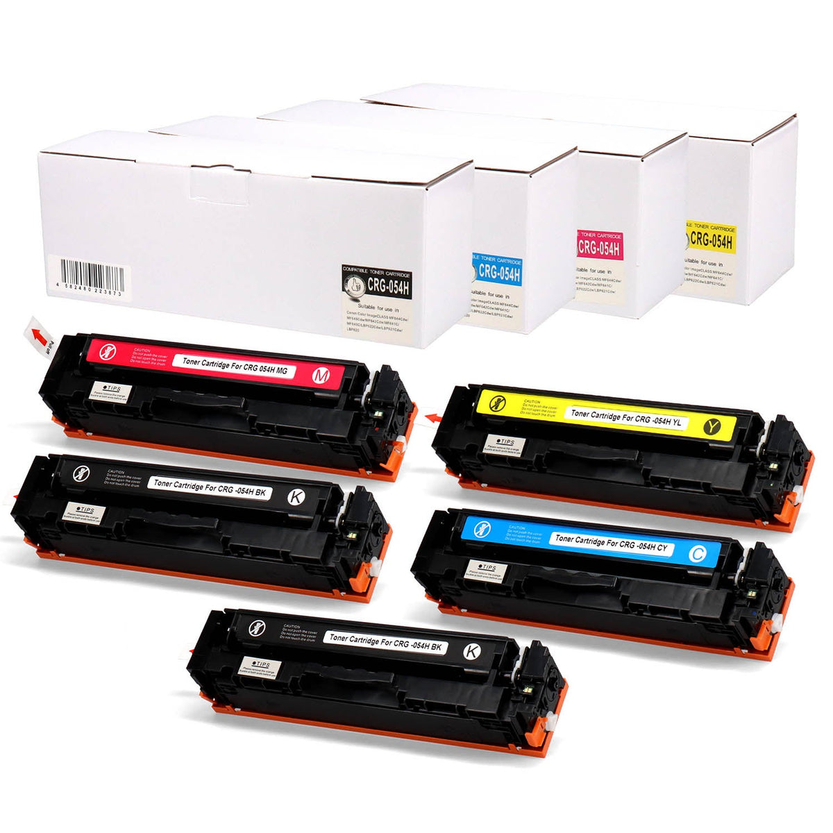 キヤノン用 CRG-054H 互換トナー 4色セット 大容量 – インクのチップス本店