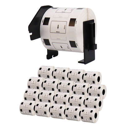 ブラザー用 DK-1209 互換DKプレカットラベル テープ＋専用ホルダー 宛名ラベル(小)