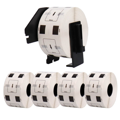 ブラザー用 DK-1220 互換DKプレカットラベル テープ＋専用ホルダー 食品表示用ラベル