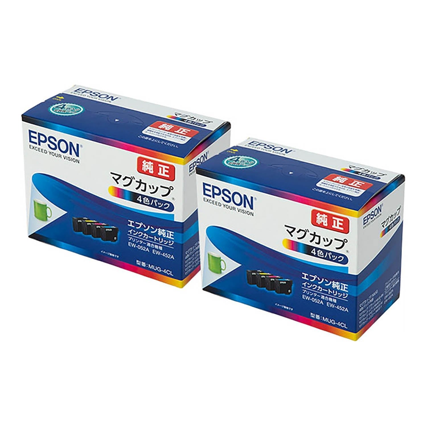 エプソン EPSON 純正インク MUG-4CL マグカップ 4色 2セット ...