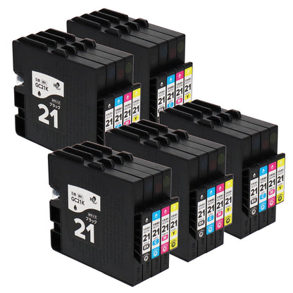リコー用 GC21 互換インク 4色セット Mサイズ
