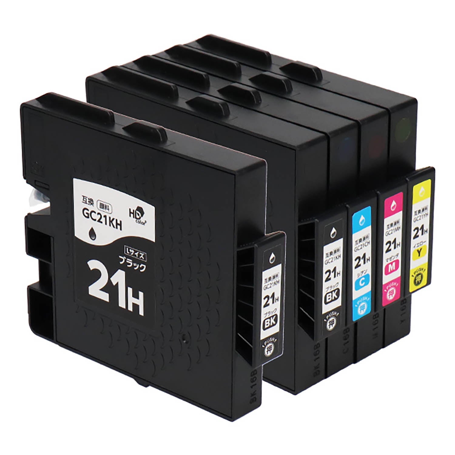 リコー用 GC21H 互換インク 4色セット Lサイズ