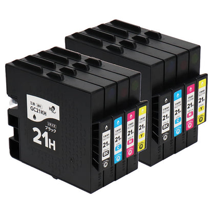 リコー用 GC21H 互換インク 4色セット Lサイズ