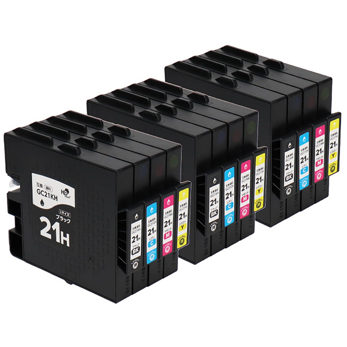 リコー用 GC21H 互換インク 4色セット Lサイズ
