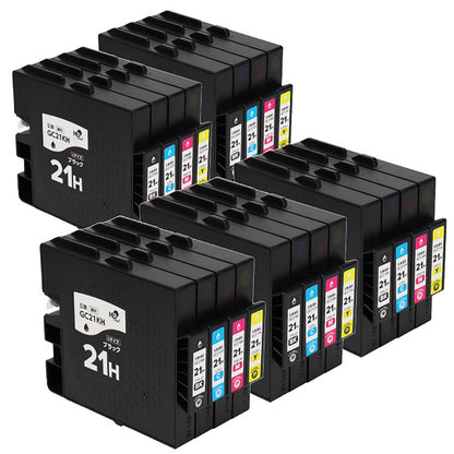 リコー用 GC21H 互換インク 4色セット Lサイズ
