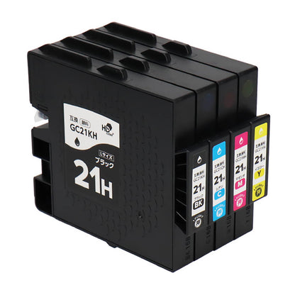 リコー用 GC21H 互換インク 4色セット Lサイズ