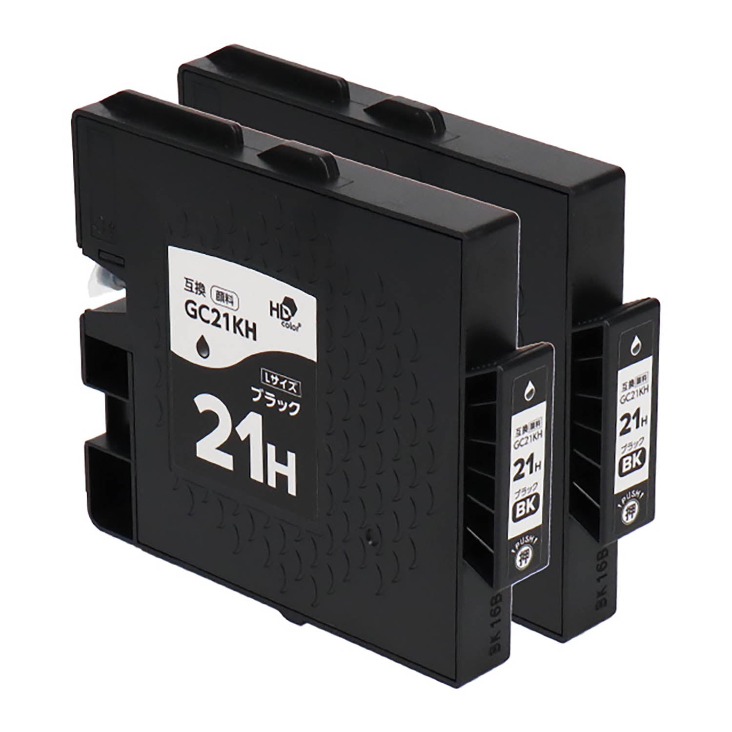 RICHO/リコー　GXカートリッジ GC 21KH/GC21CH/GC21MH/GC21YH 4色セット　40本【純正/未使用】　sr-454 : Ricoh GC21KH GX Cartridge Black (Large) : Computers