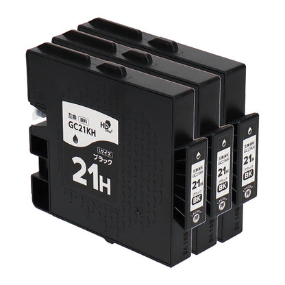 リコー用 GC21KH 互換インク ブラック Lサイズ
