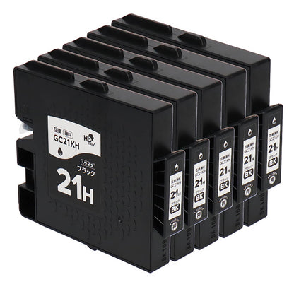 リコー用 GC21KH 互換インク ブラック Lサイズ