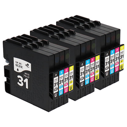 リコー用 GC31 互換インク 4色セット Mサイズ