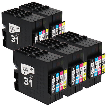 リコー用 GC31 互換インク 4色セット Mサイズ