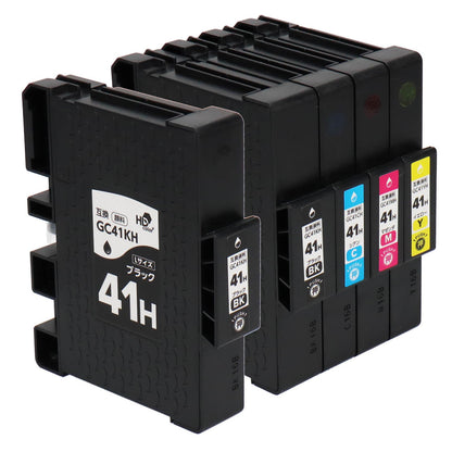 リコー用 GC41H 互換インク 4色セット Lサイズ
