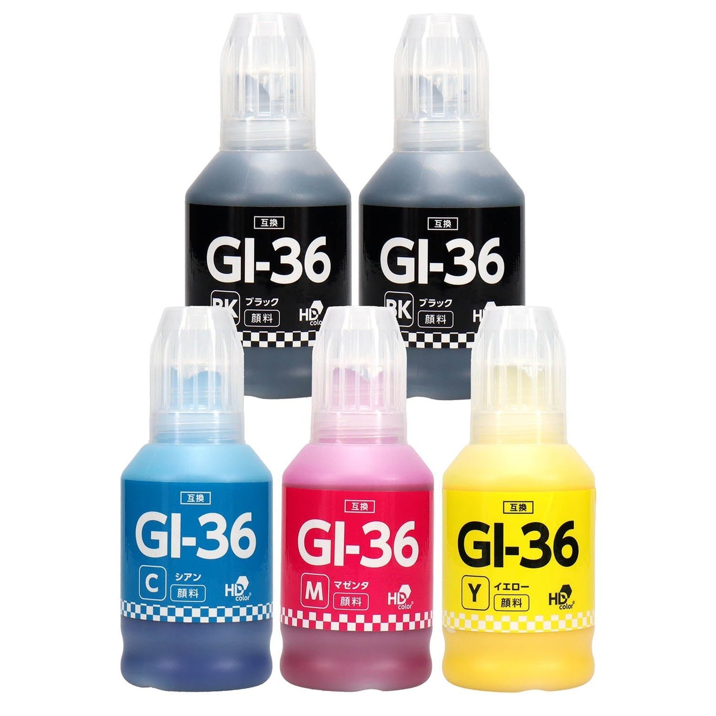 キヤノン用 GI-36 互換インクボトル 4色セット