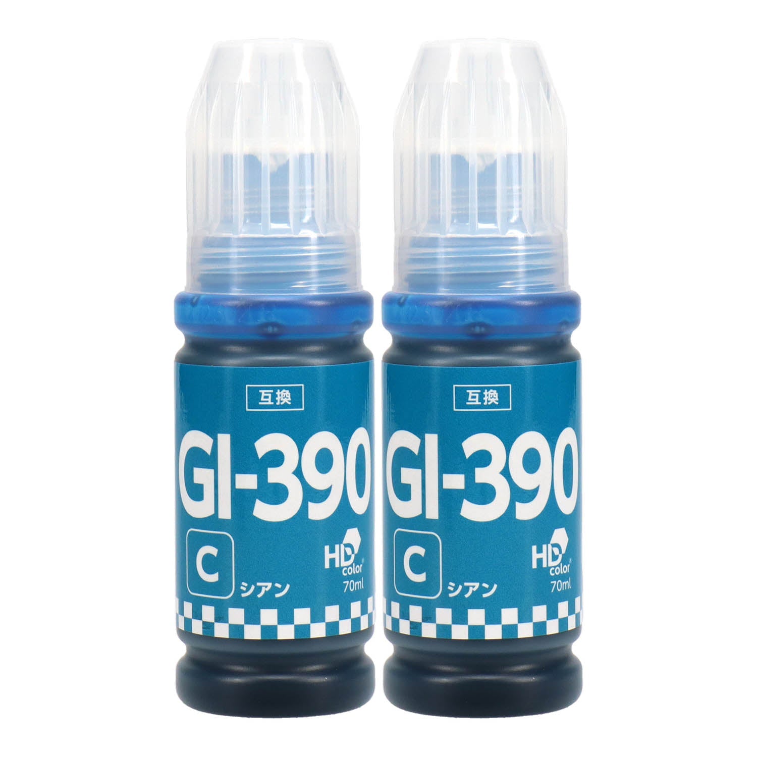 キヤノン用 GI-390C 互換インクボトル シアン