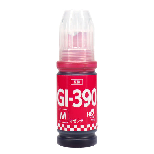 キヤノン用 GI-390M 互換インクボトル マゼンタ