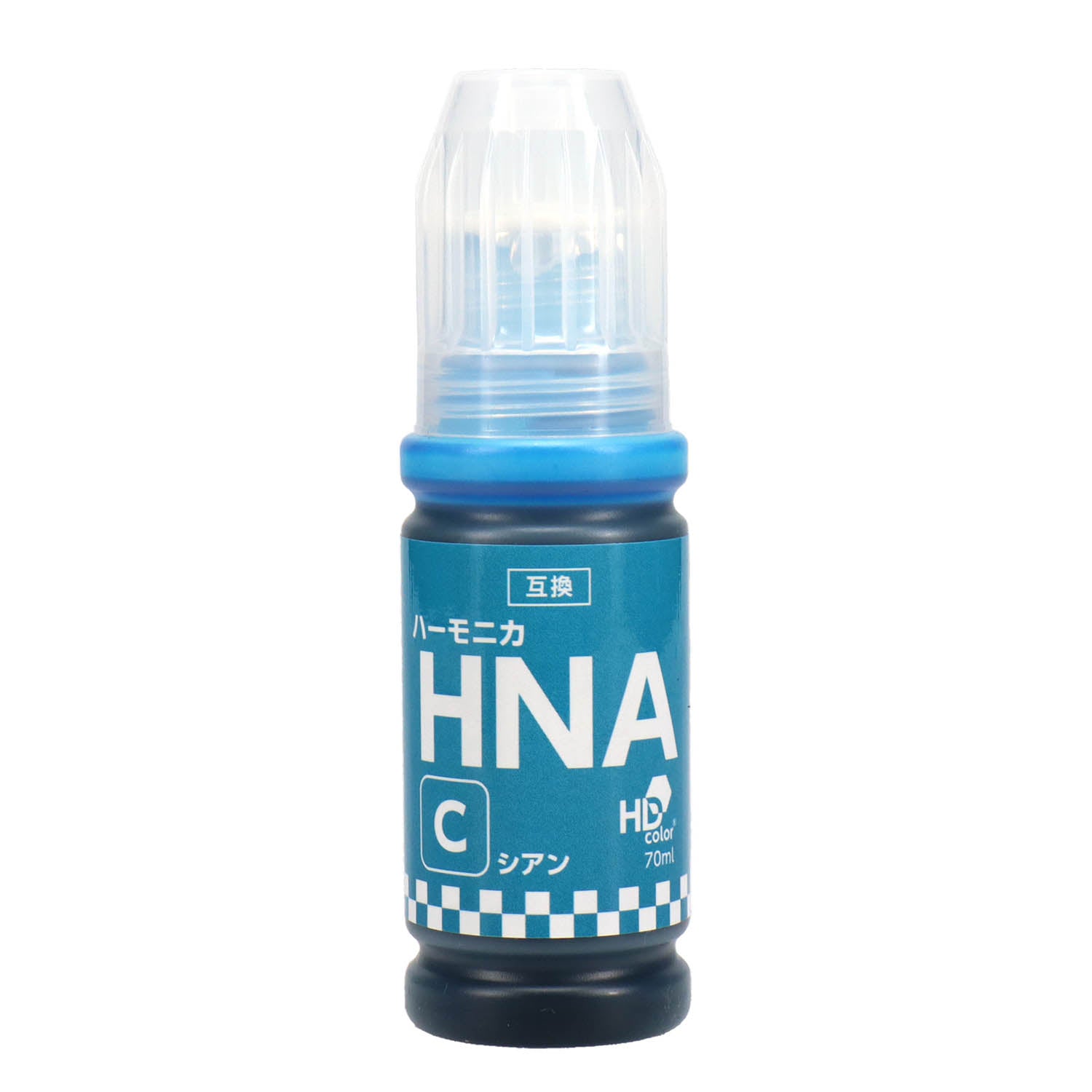 エプソン用 HNA-C (ハーモニカ)  互換インクボトル シアン