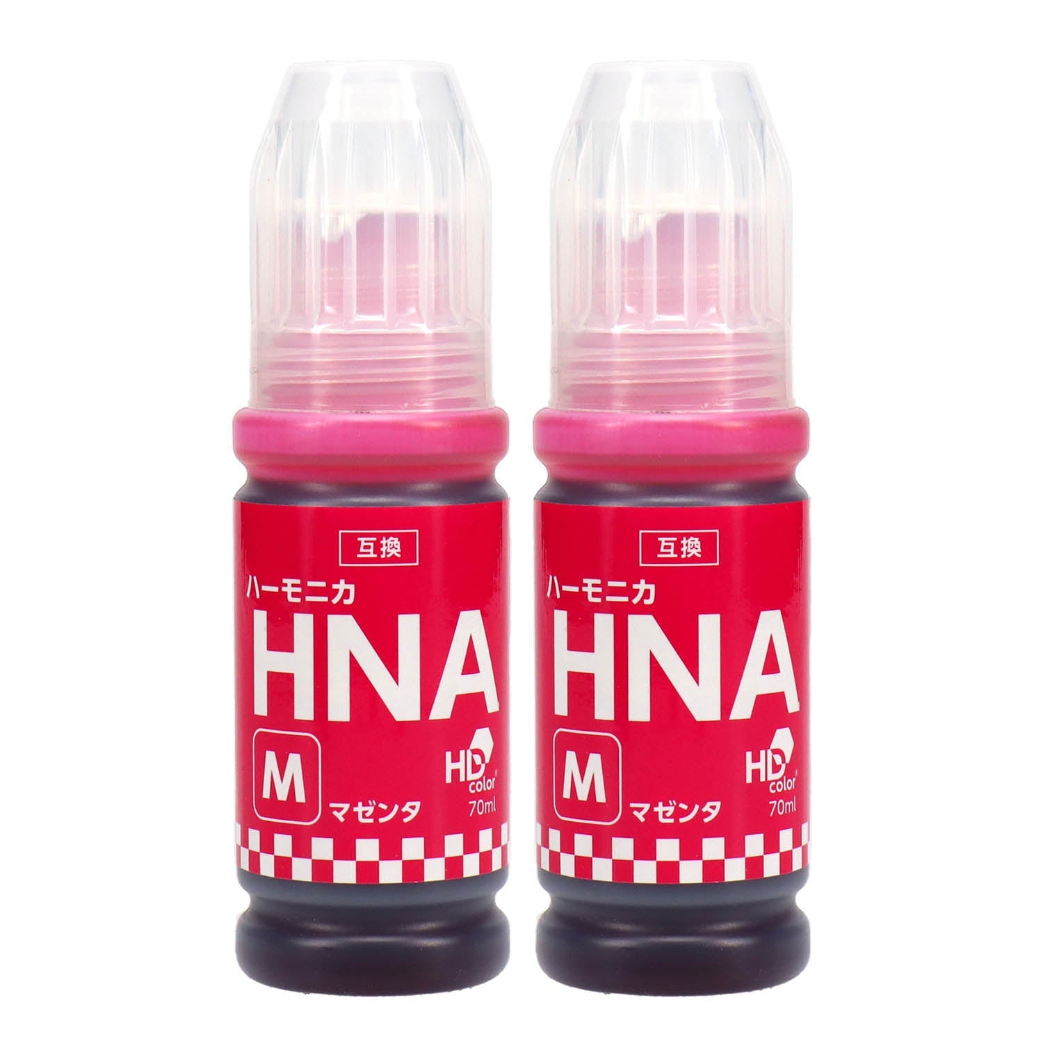エプソン用 HNA-M (ハーモニカ) 互換インクボトル マゼンタ