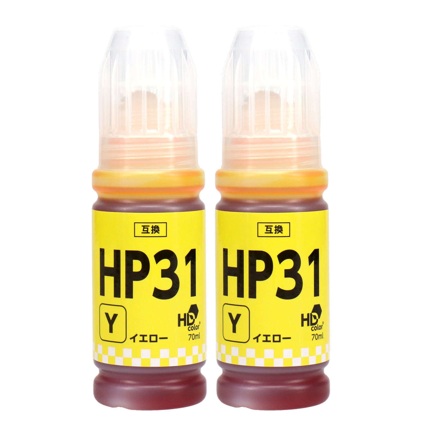 HP用 HP31 互換インクボトル イエロー