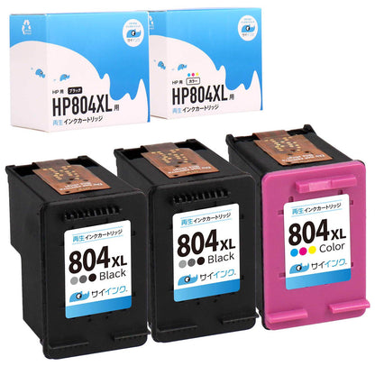 HP用 HP 804XL リサイクルインク ブラック＋カラー 増量版