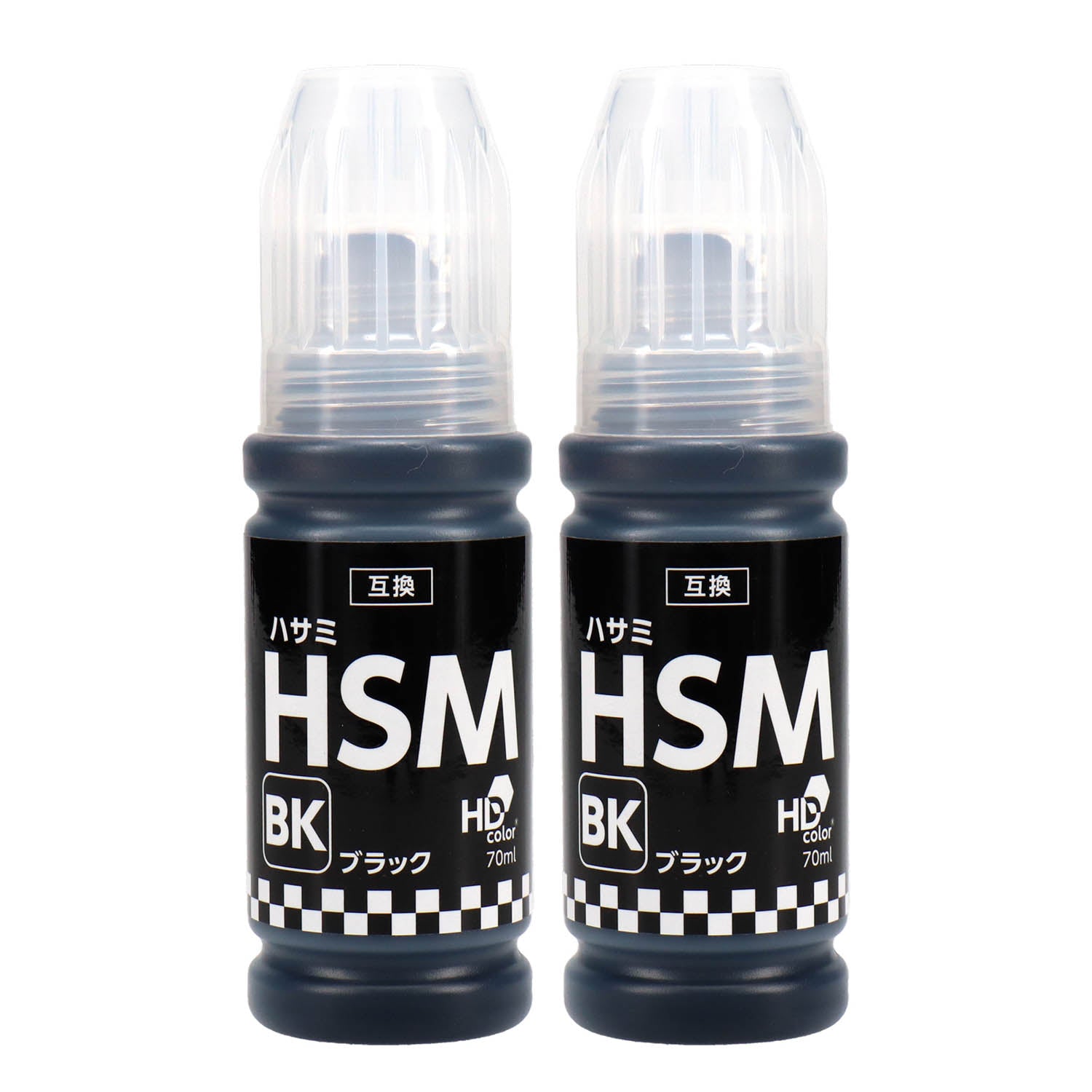 エプソン用 HSM-BK (ハサミ) 互換インクボトル ブラック