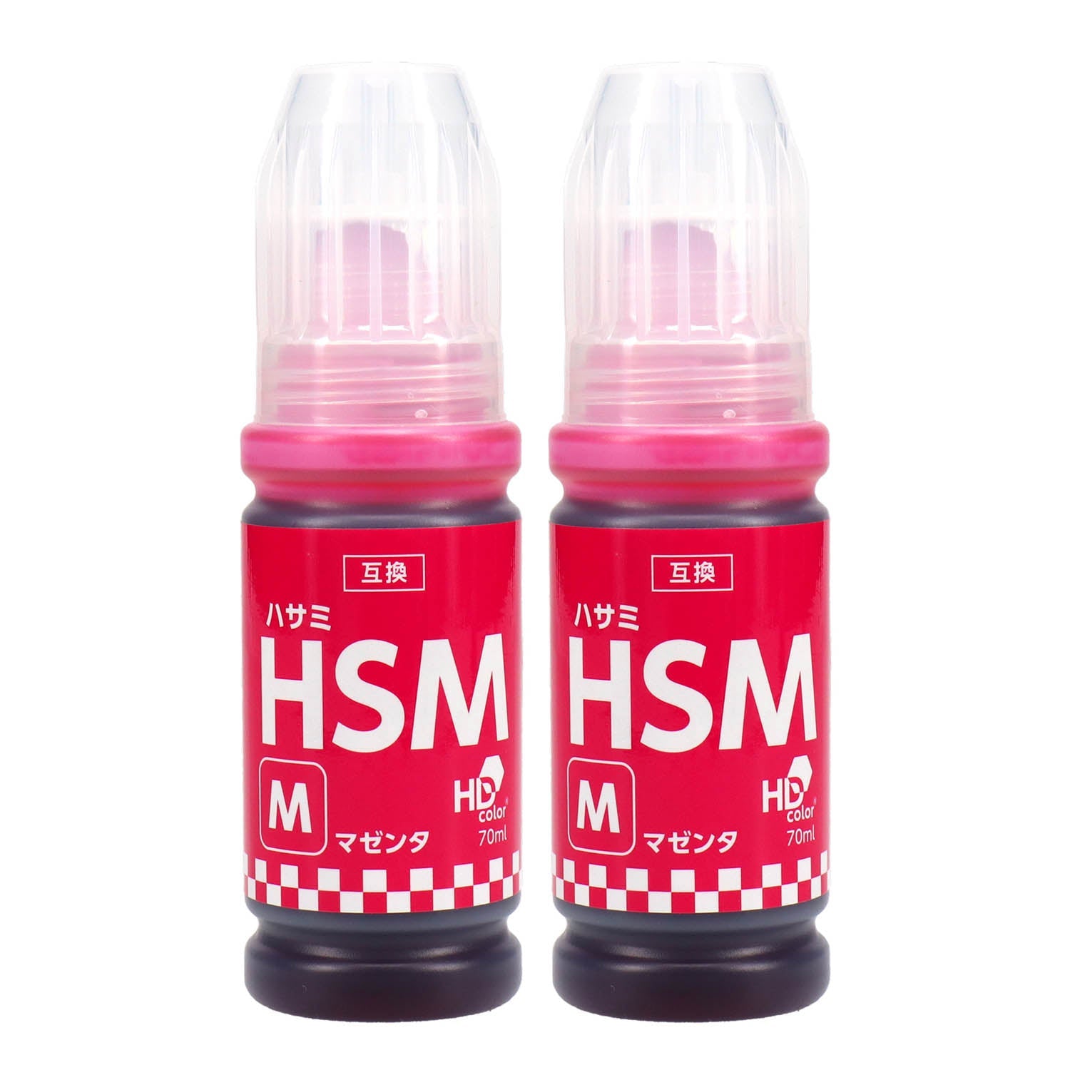 エプソン用 HSM-M (ハサミ) 互換インクボトル マゼンタ