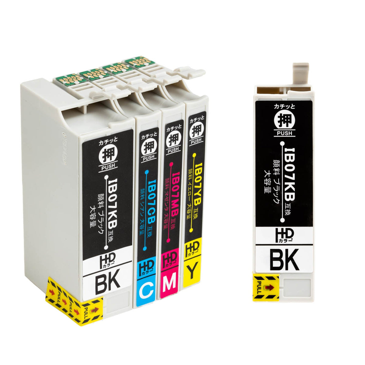 IB07CL4B 互換インク 4色セット 大容量(マウス)｜エプソン用 – インク 