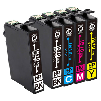 エプソン用 IB10CL4A 互換インク 4色セット
