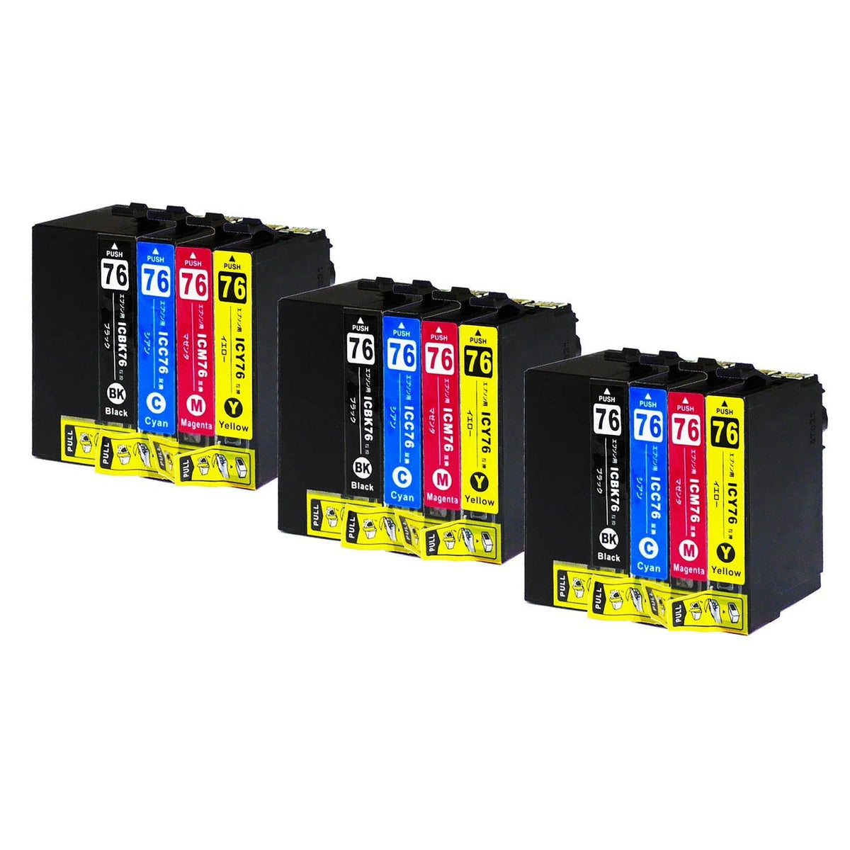 エプソン用 IC4CL76 (地球儀) 互換インク 4色セット 大容量 – インクの 