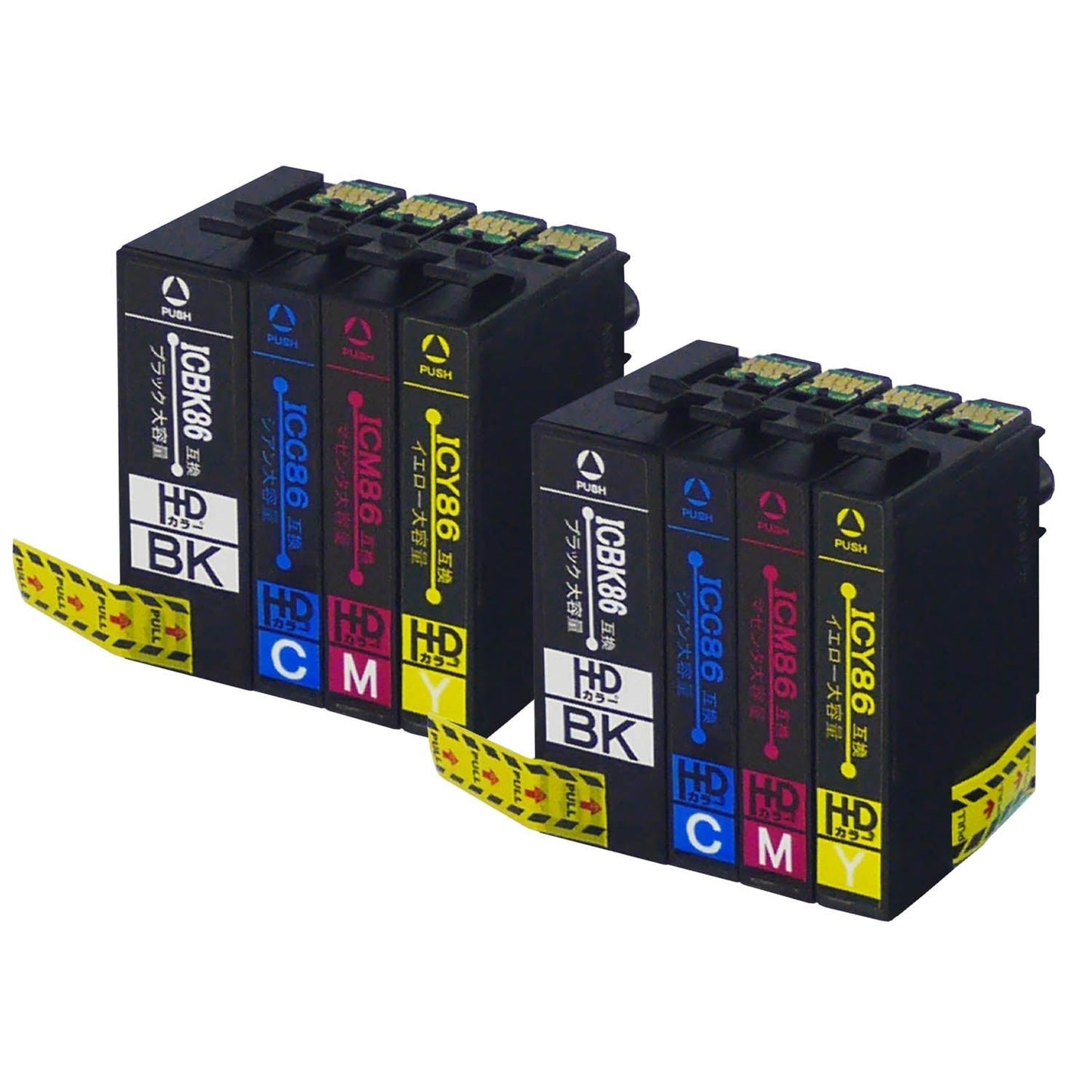 エプソン用 IC4CL86 (かぎ) 互換インク 4色セット 大容量