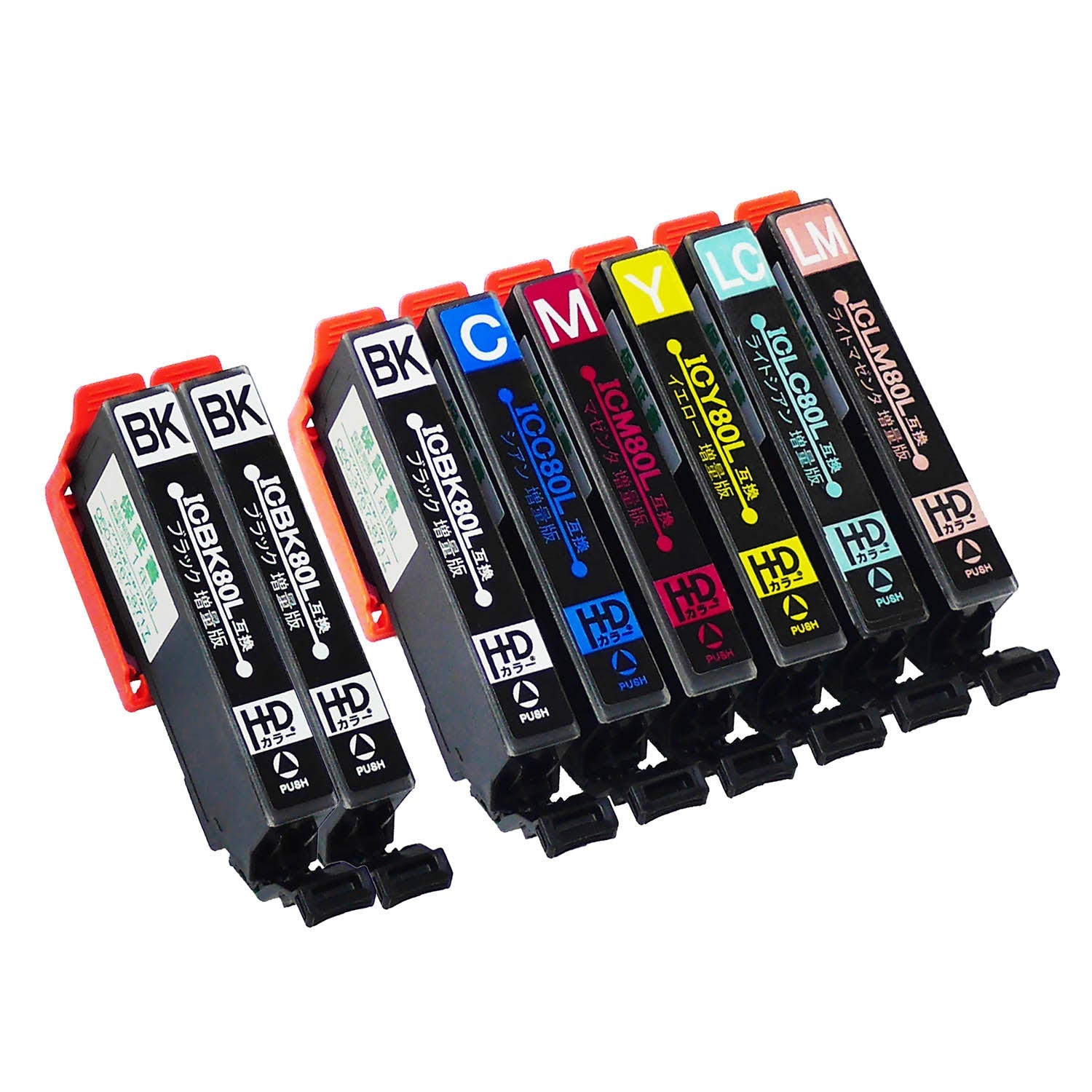 エプソン用 IC6CL80L (とうもろこし) 互換インク 6色セット 増量版