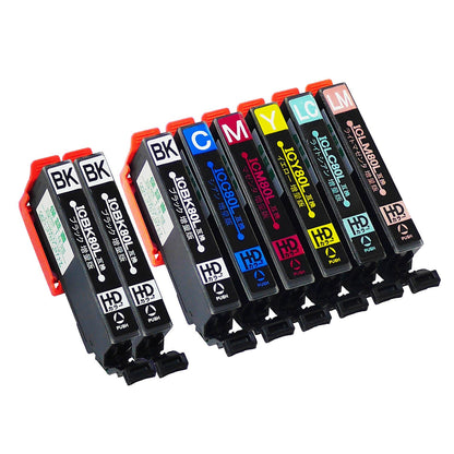 エプソン用 IC6CL80L (とうもろこし) 互換インク 6色セット 増量版