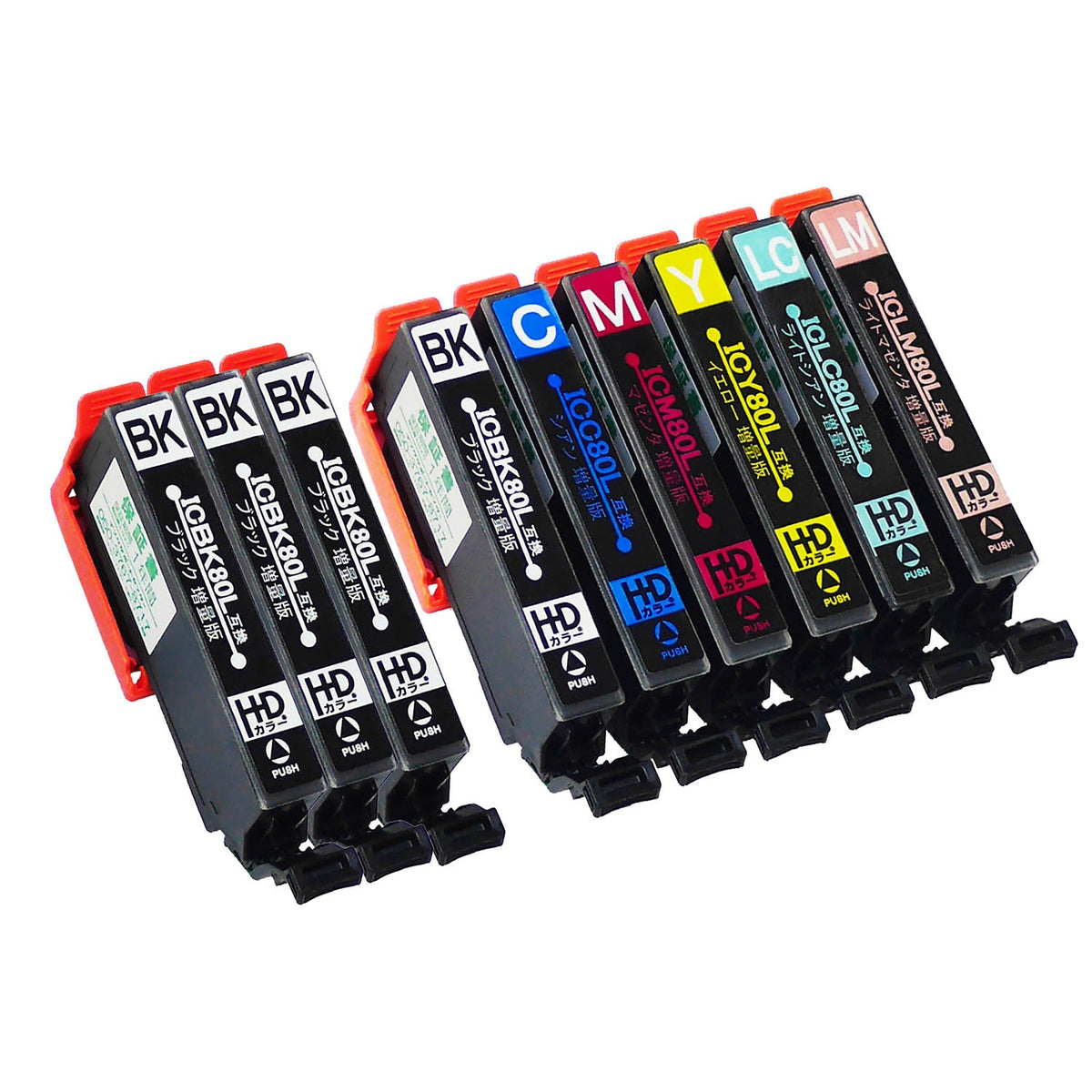 エプソン とうもろこし インク IC6CL80L 互換インク 6色セット【インク 