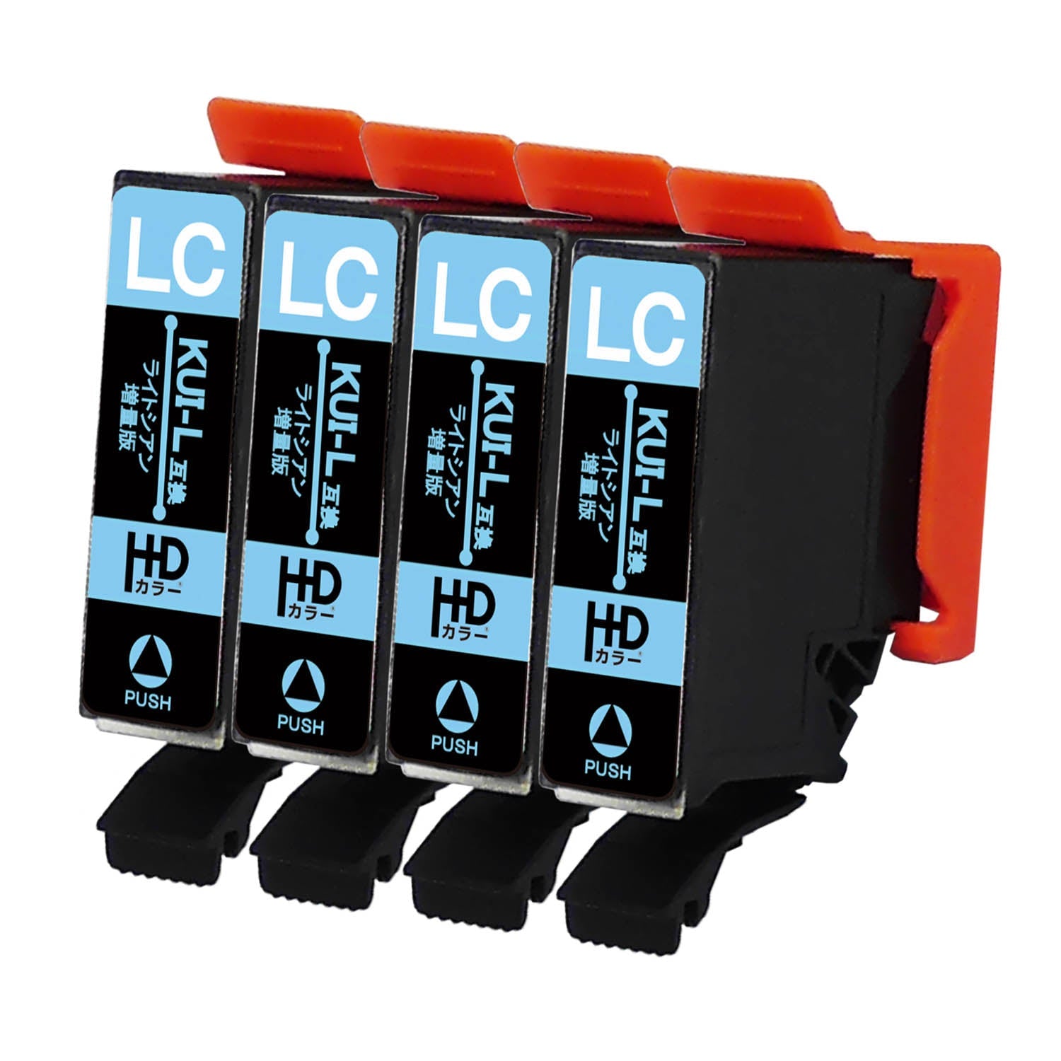 エプソン用 KUI-LC-L (クマノミ) 互換インク ライトシアン 増量版