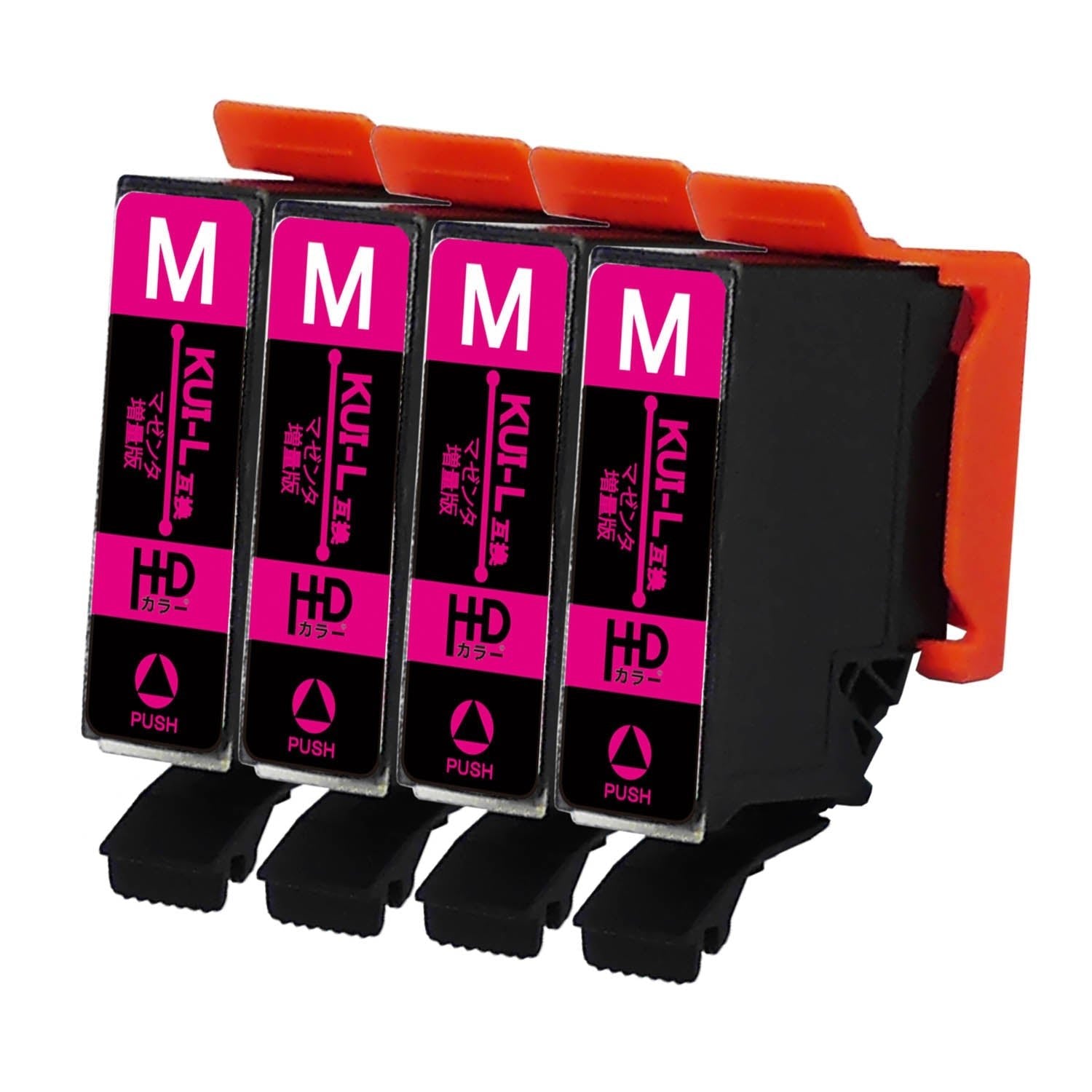 エプソン用 KUI-M-L (クマノミ) 互換インク マゼンタ 増量版