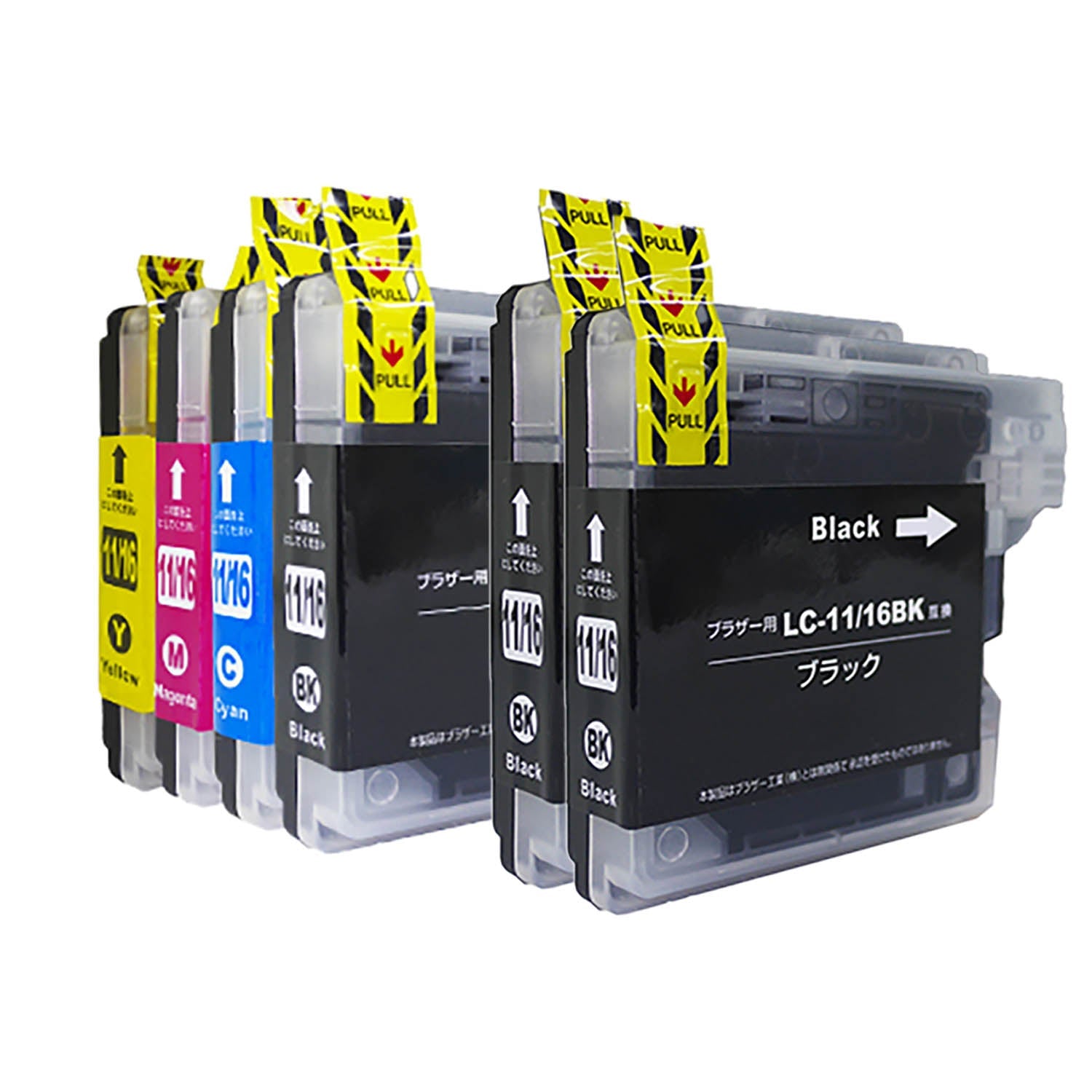 ブラザー用 LC11-4PK（LC16-4PK） 互換インク 4色セット