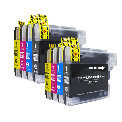 ブラザー用 LC11-4PK（LC16-4PK） 互換インク 4色セット
