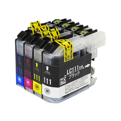 ブラザー用 LC111-4PK 互換インク 4色セット
