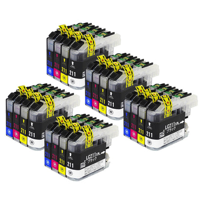 ブラザー用 LC211-4PK 互換インク 4色セット