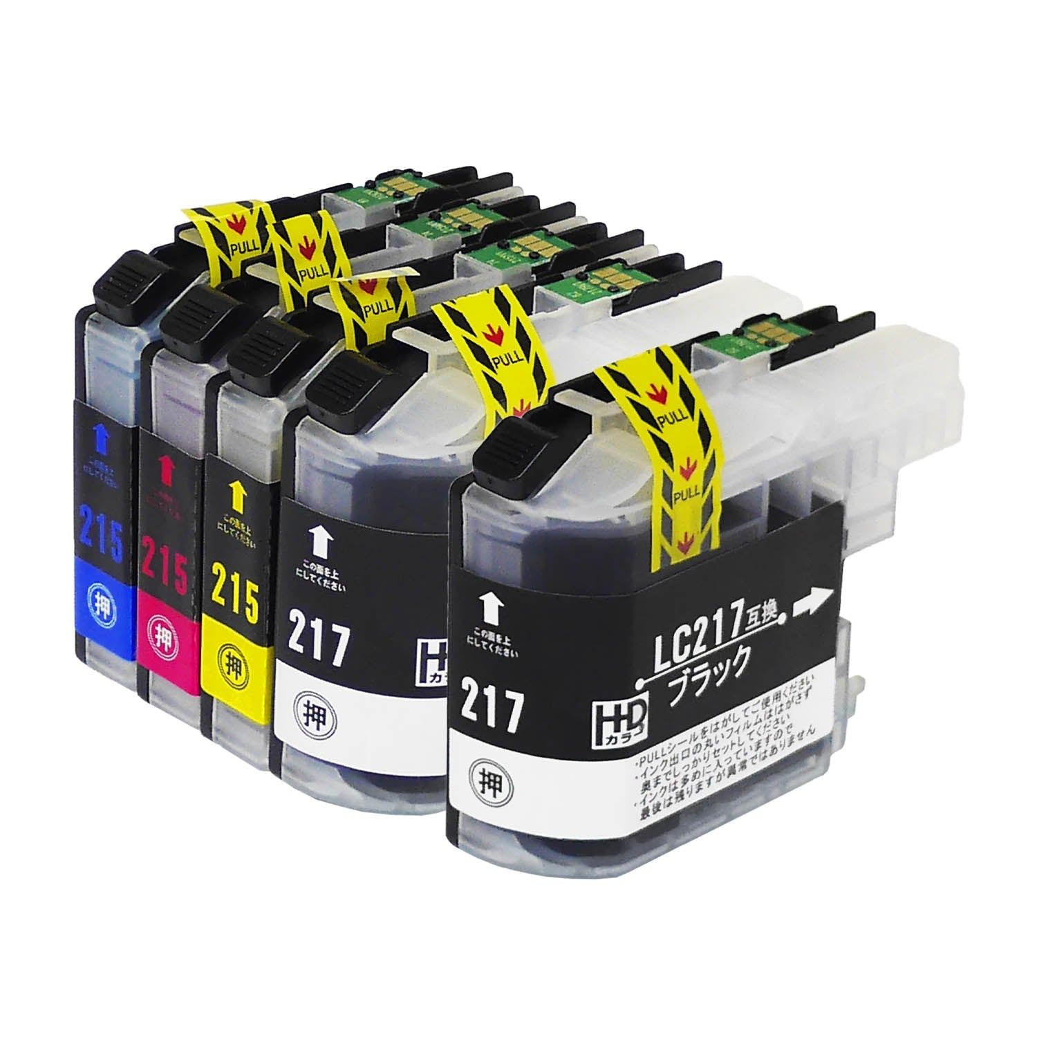 ブラザー用 LC217/215-4PK 互換インク 4色セット