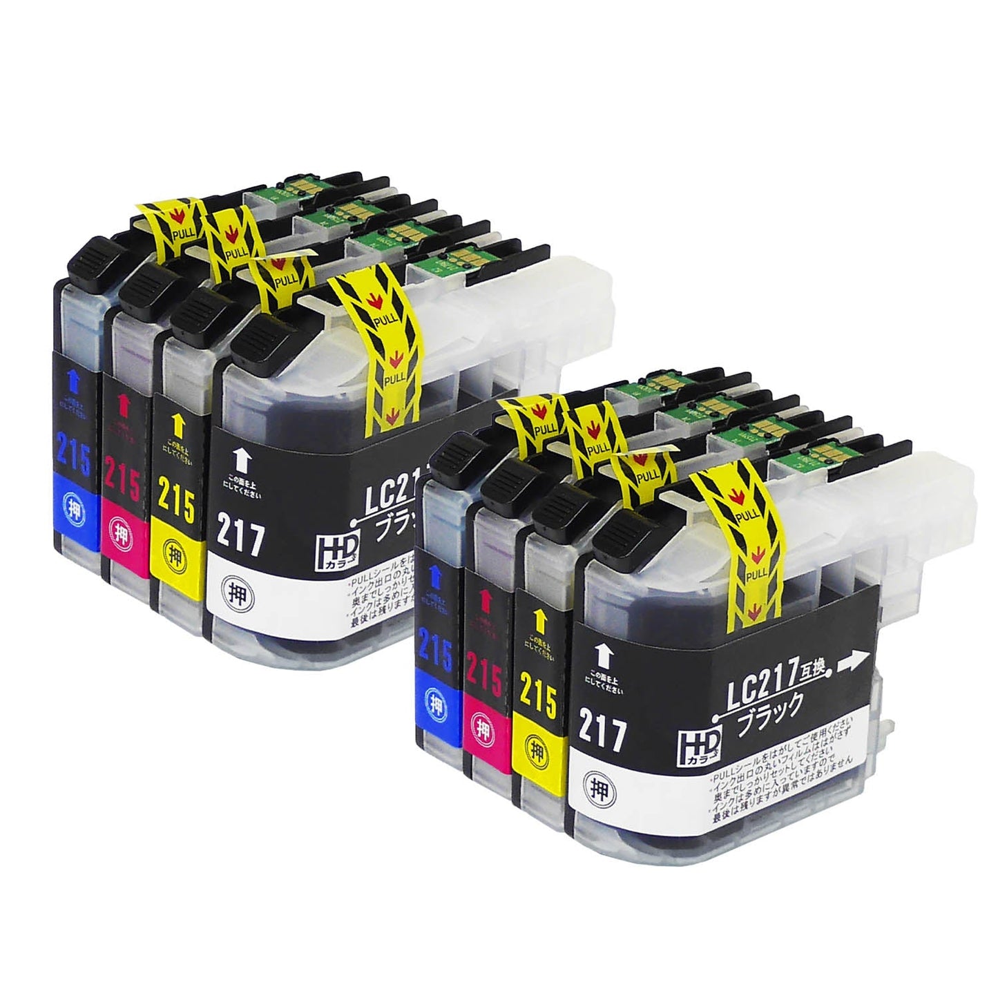 ブラザー用 LC217/215-4PK 互換インク 4色セット