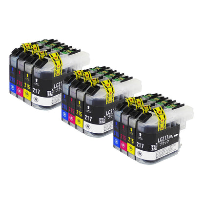 ブラザー用 LC217/215-4PK 互換インク 4色セット