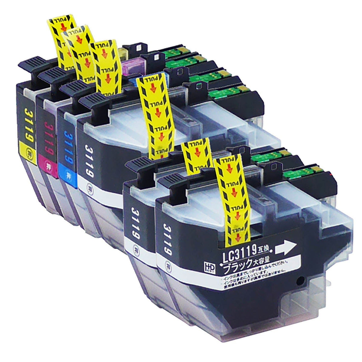 LC3119-4PK 互換インク 4色セット ブラザー用【インクのチップス本店】