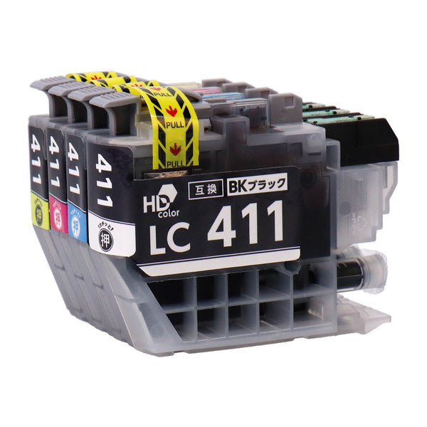 LC411-4PK 互換インク 4色セット | ブラザー互換インク