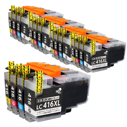 ブラザー用 LC416XL-4PK 互換インク 4色セット シリアルなし