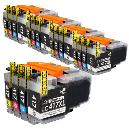 ブラザー用 LC417XL-4PK 互換インク 4色セット 顔料