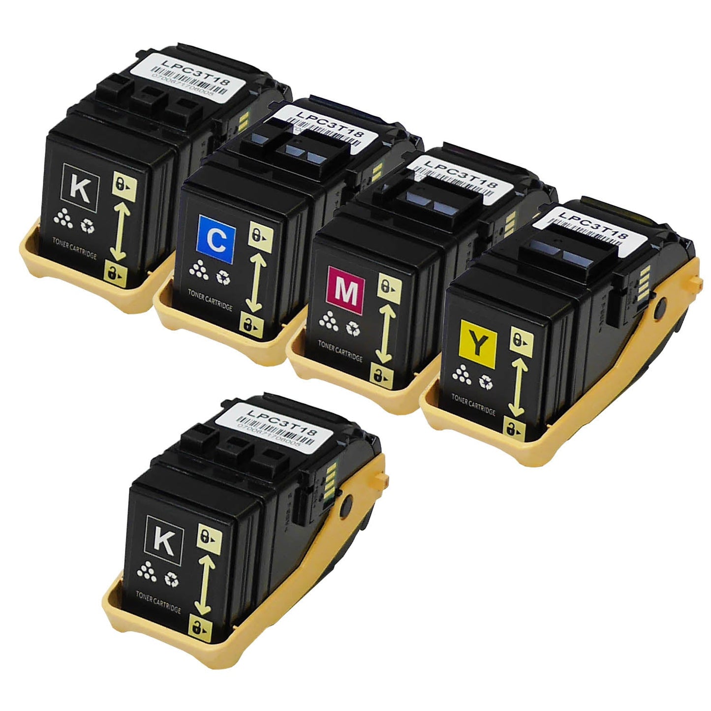 エプソン用 LPC3T18 リサイクルトナー 4色セット