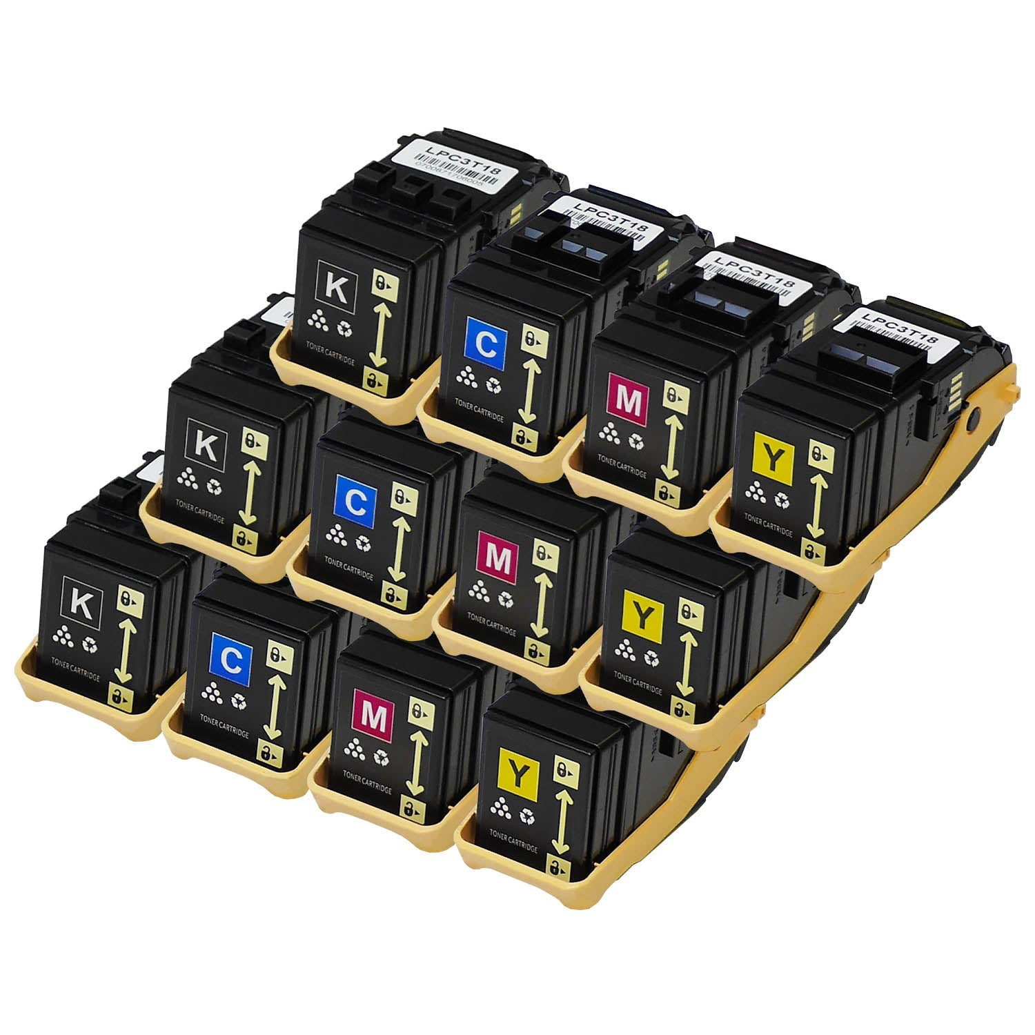 エプソン用 LPC3T18 リサイクルトナー 4色セット