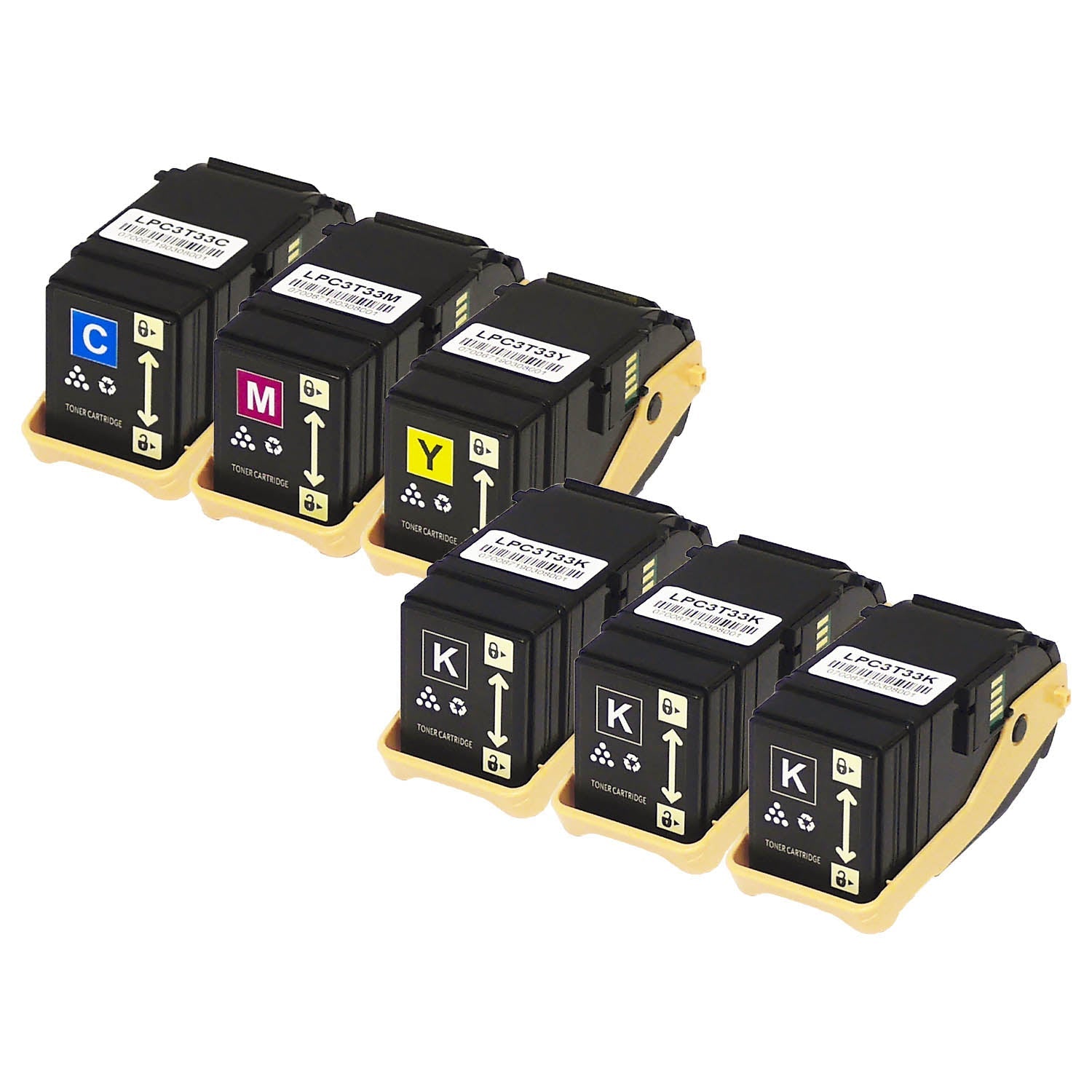 epson トナー　lpc3t33 EPSON トナーLPC3T33シリーズ LP-S7160用4箱セット 純正 純正トナー