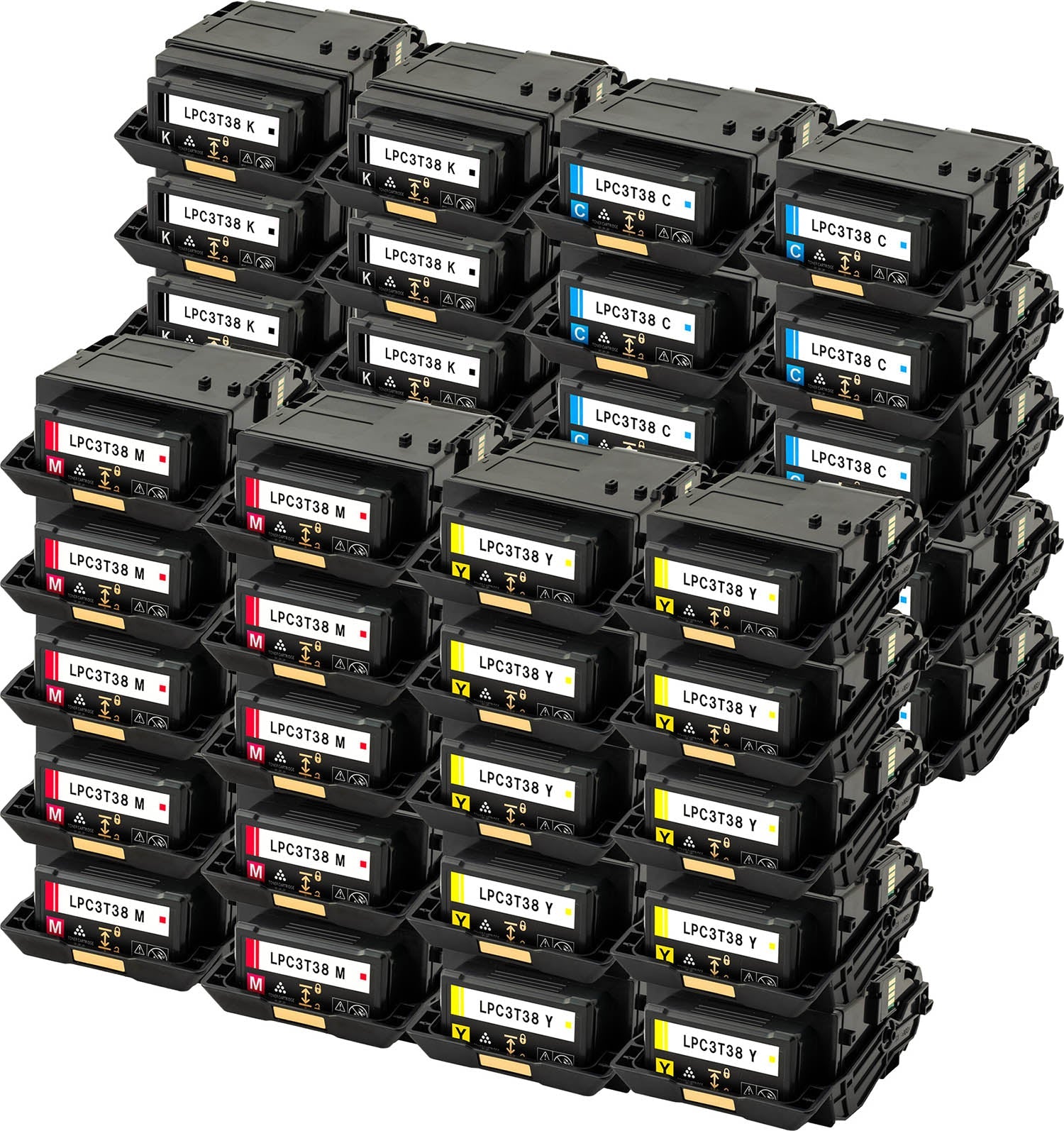 限定版 エプソン用 Mサイズ 4色セット 互換トナー LPC3T38 プリンター・複合機